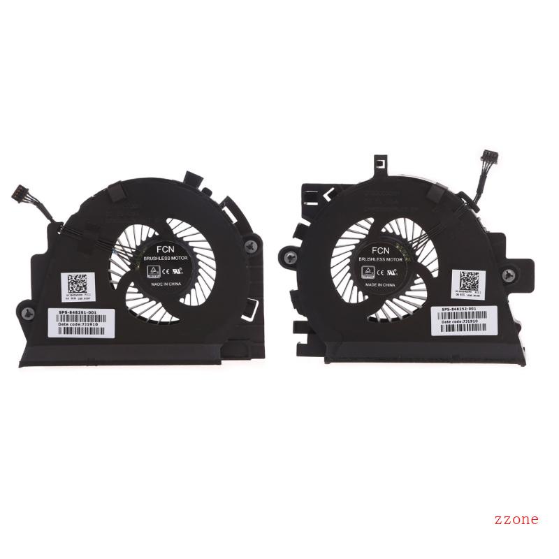 Quạt Tản Nhiệt CPU GPU Tốc Độ Cao Chuyên Dụng Cho Laptop HP ZBook 15G3 848251-001 848252