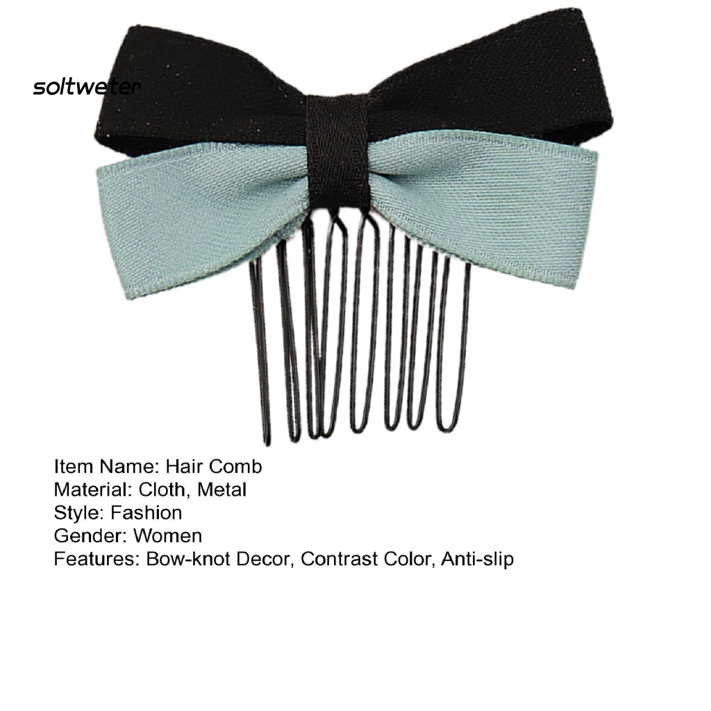 Lược Cài Tóc Hai Lớp Răng Dài Chống Trượt Màu Sắc Thời Trang Dành Cho Nữ