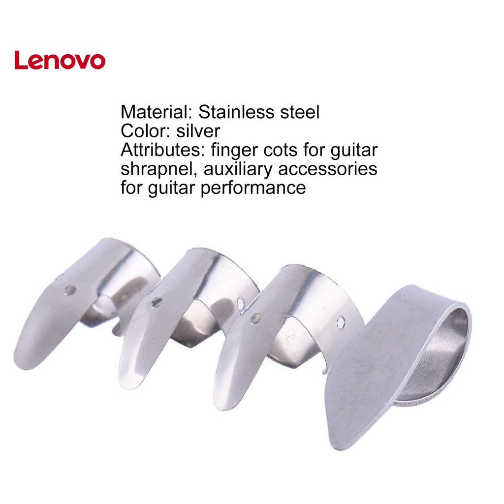 Set 4 Móng Tay Gảy Đàn Guitar Bằng Thép Không Gỉ Hình Hoa Hướng Dương