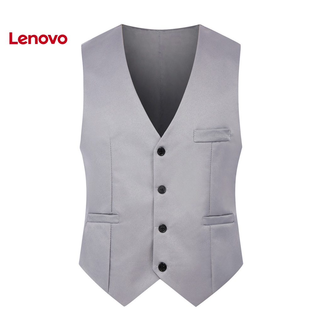 Áo Ghi Lê Cổ Chữ V Màu Sắc Đơn Giản Cho Nam