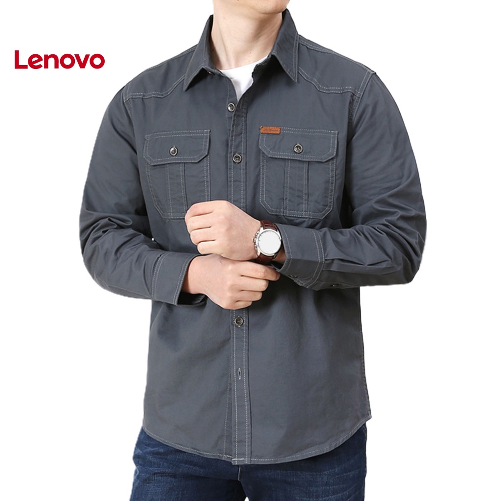 Áo Sơ Mi Hoa Hướng Dương Nhiều Túi Màu Sắc Đa Dạng Cho Nam