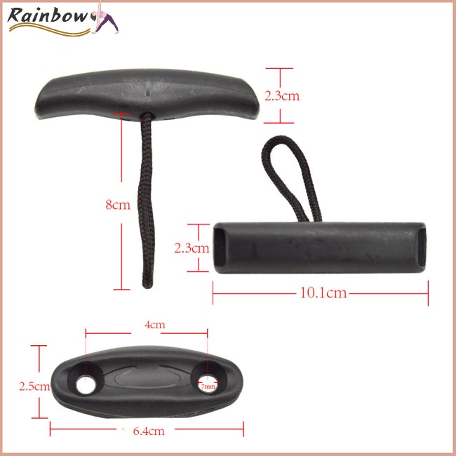 Bộ Tay Cầm Chữ T Bằng Nhựa Nylon Cho Thuyền Kayak