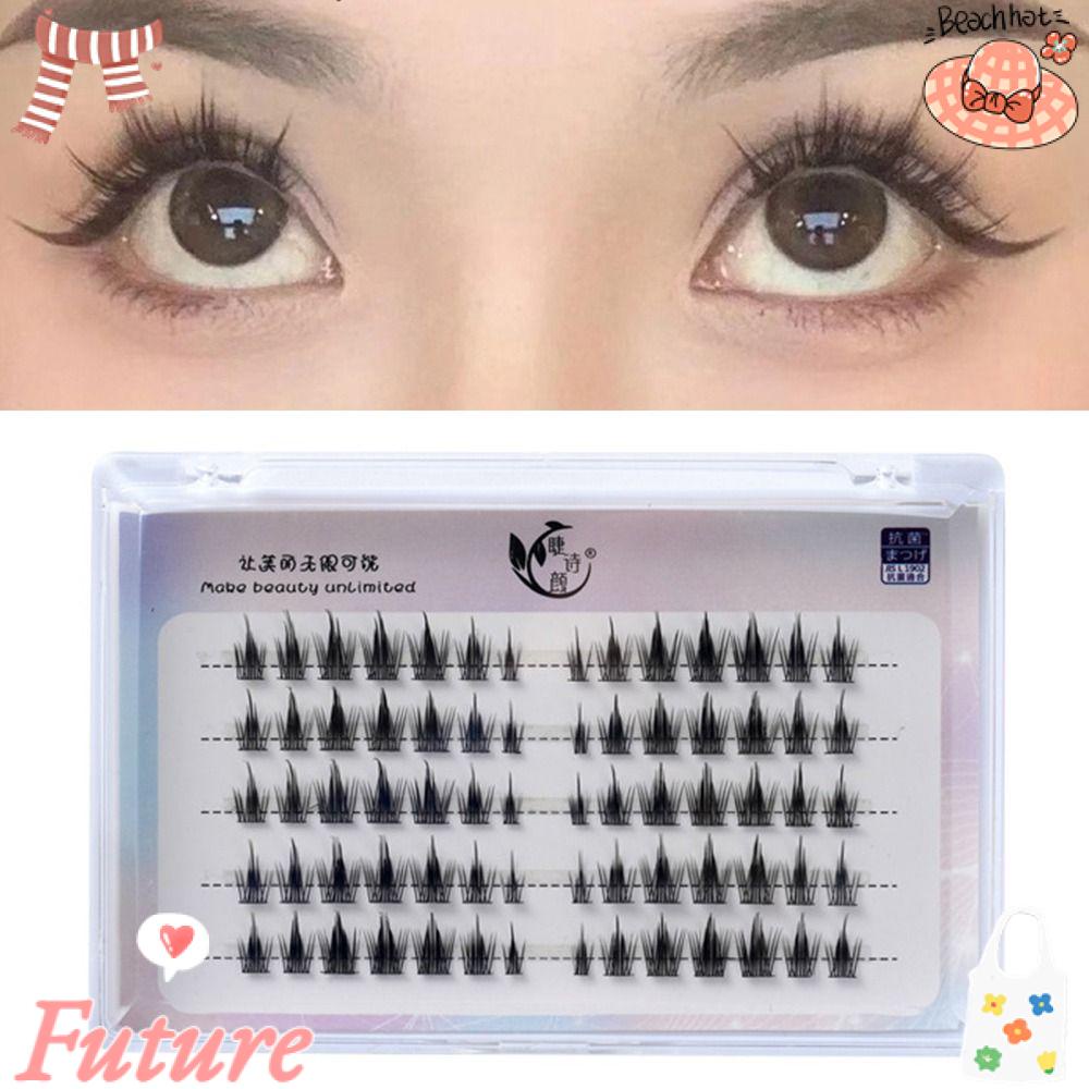 FUTURE Cặp Lông Mi Giả Trang Điểm Tự Nhiên