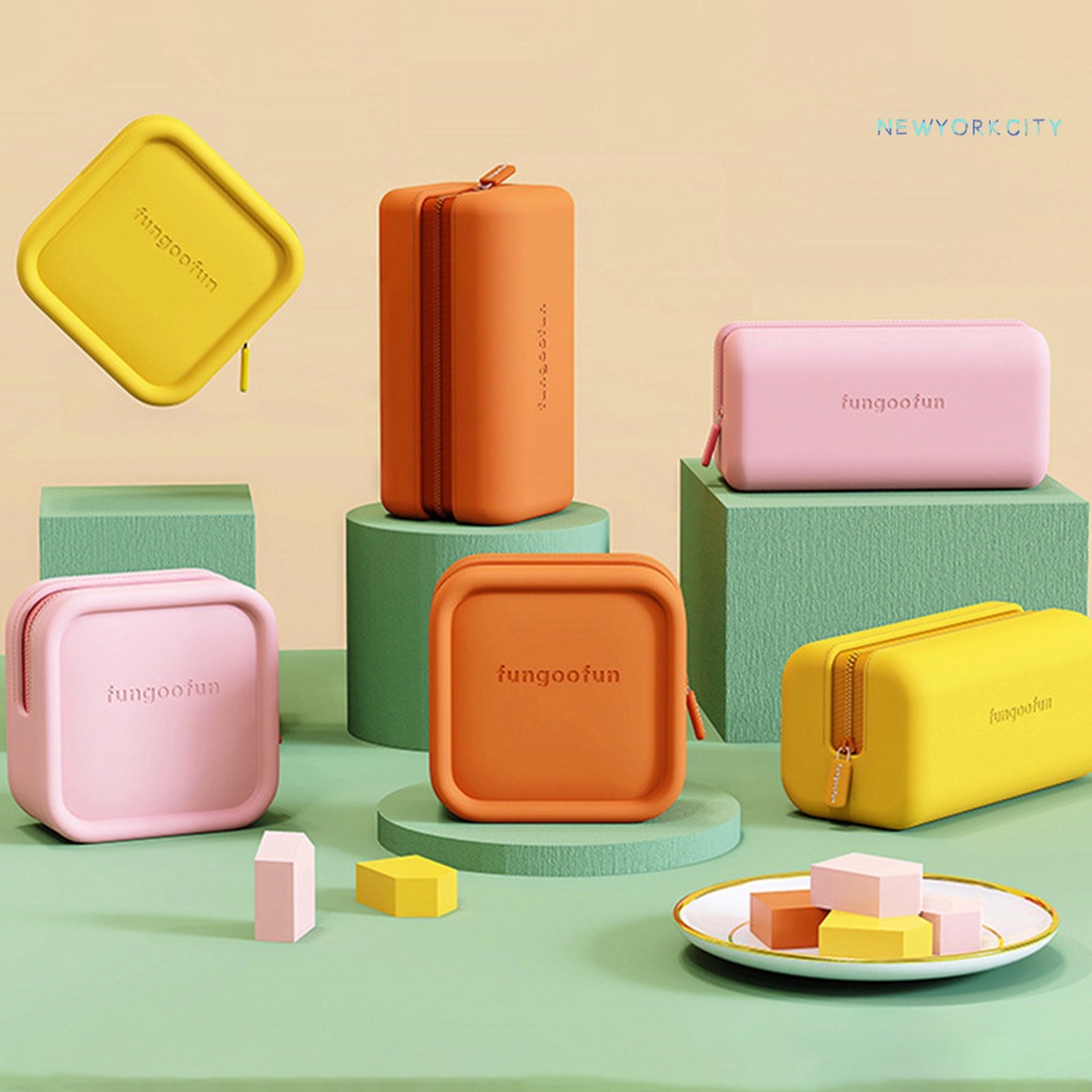 Túi Đựng Đồ Trang Điểm NY-Makeup Sức Chứa Lớn Chống Thấm Nước Có Khóa Kéo Tiện Lợi