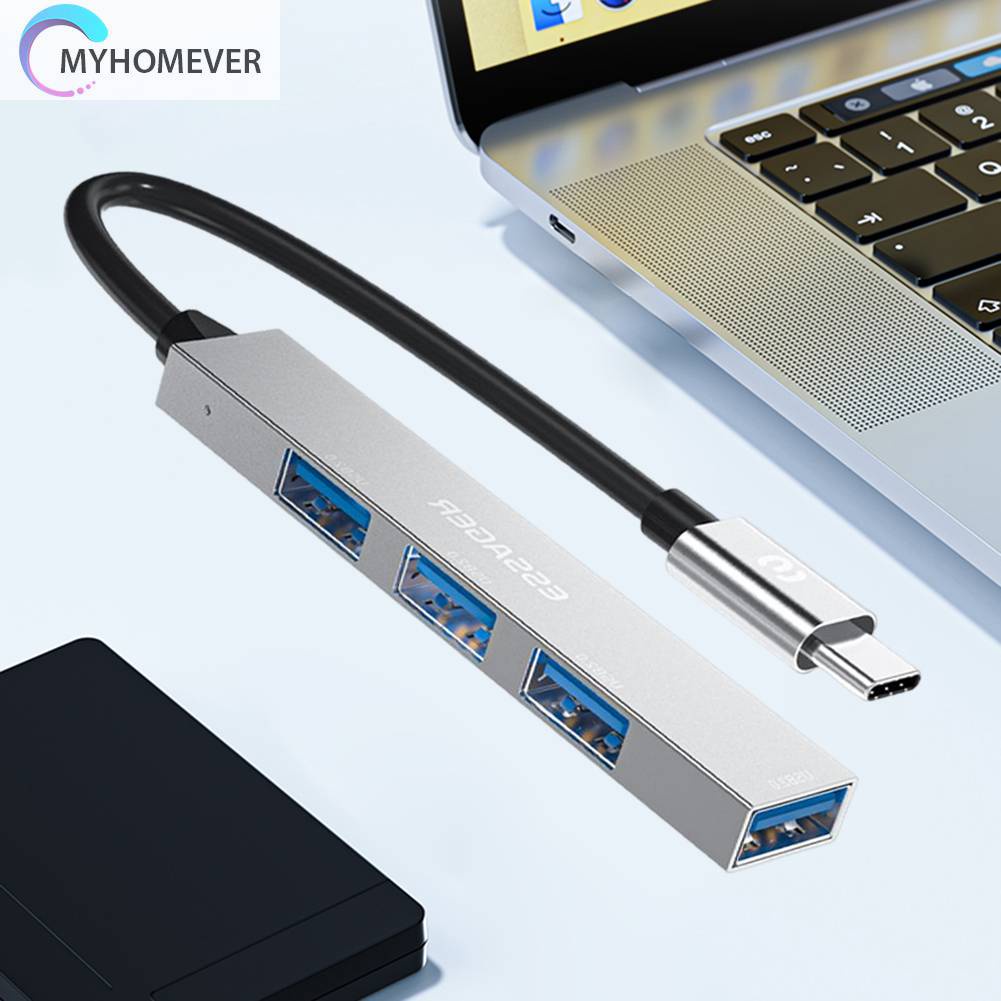 Trạm Sạc Chia Cổng USB2.0 480Mbps ESSAGER 4 Trong 1 Tiện Dụng