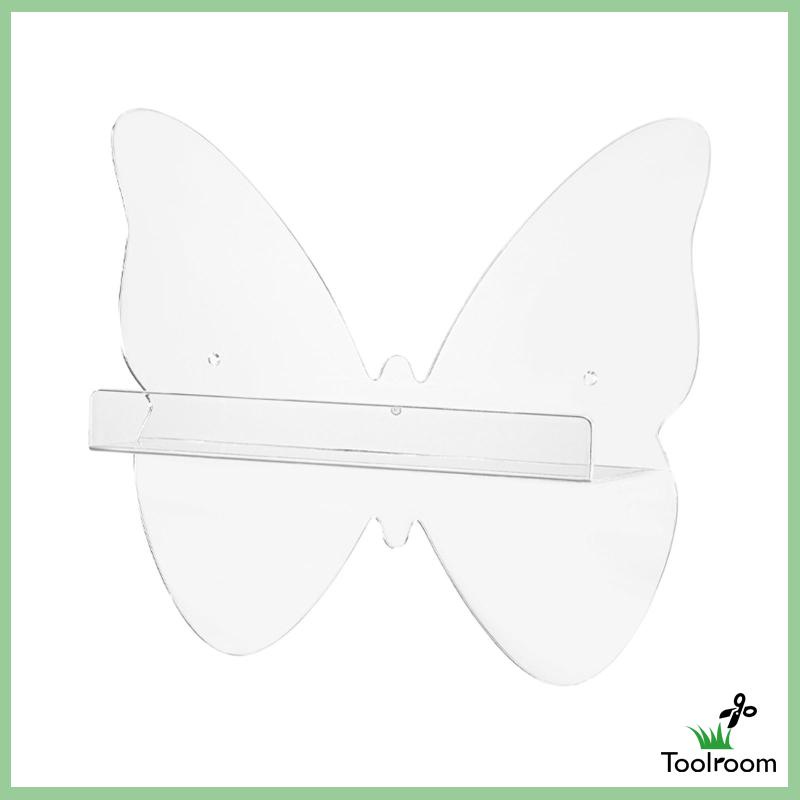 Kệ Nhựa Acrylic Trong Suốt 12 "Gắn Tường Đựng Sách Cho Bé