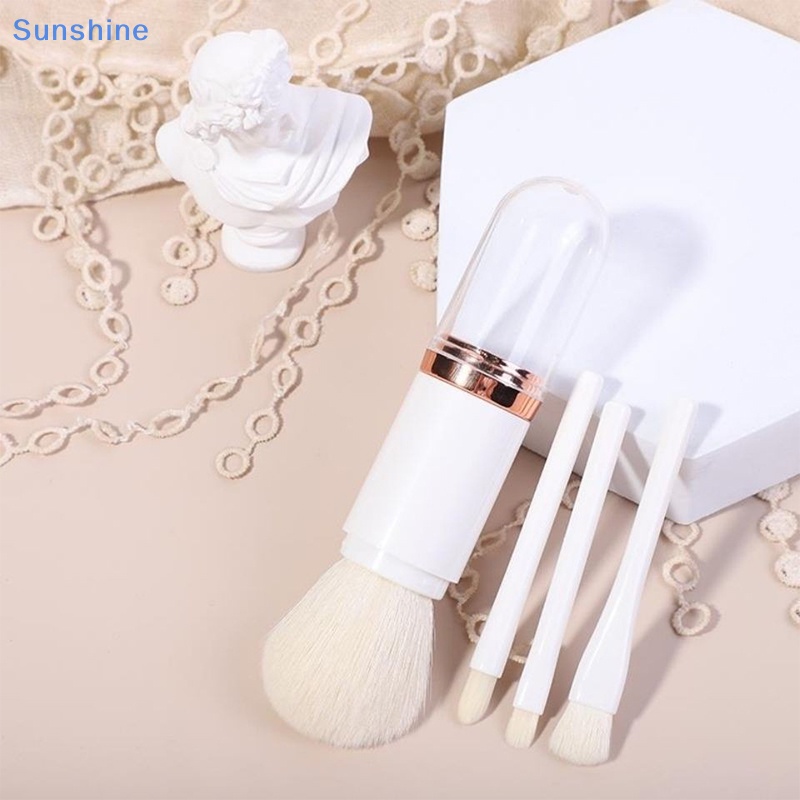 Set Cọ Trang Điểm Mắt Mini 4 Trong 1 Tiện Dụng