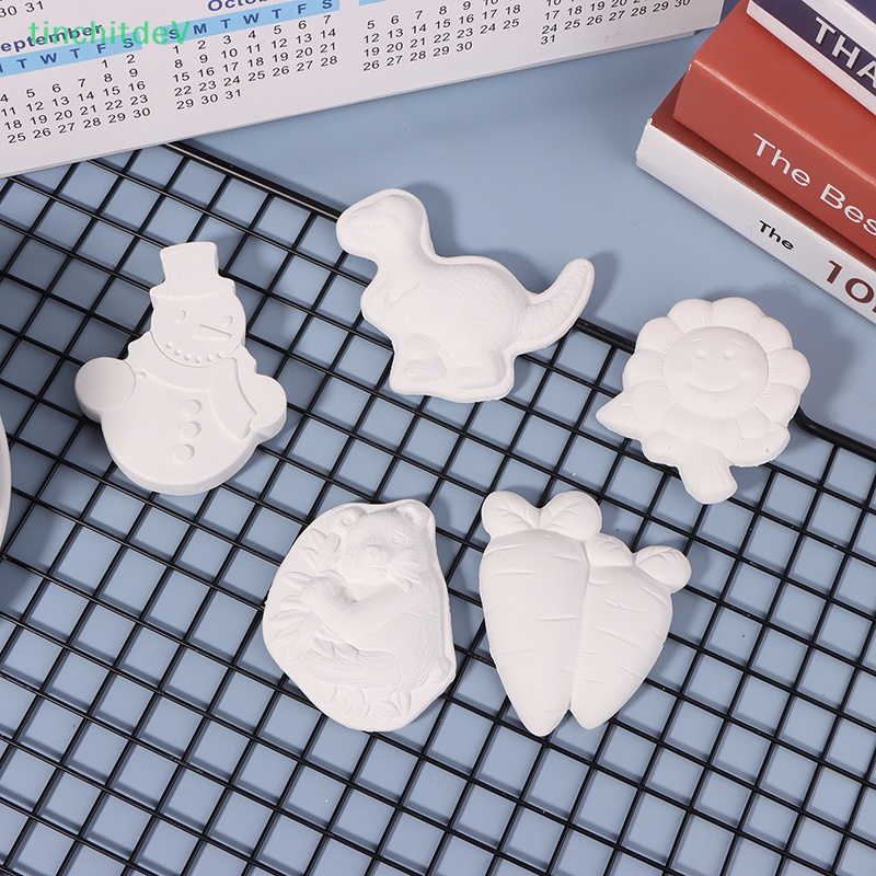 [TinchitdeV] Đồ Chơi Búp Bê Khủng Long Thạch Cao Nhỏ Tự Tô Màu Cho Trẻ Em [Mới]