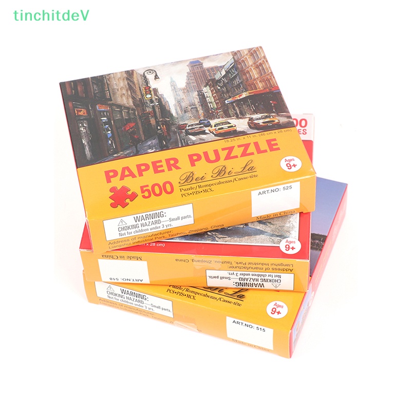 [TinchitdeV] 500 Mảnh Ghép Tranh Phong Cảnh Jig Cho Người Lớn Và Trẻ Em [Mới]