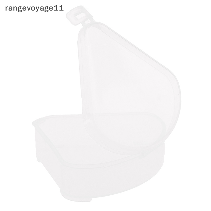 Túi Đựng Mút Trang Điểm Trong Suốt Hình Tam Giác Tiện Dụng