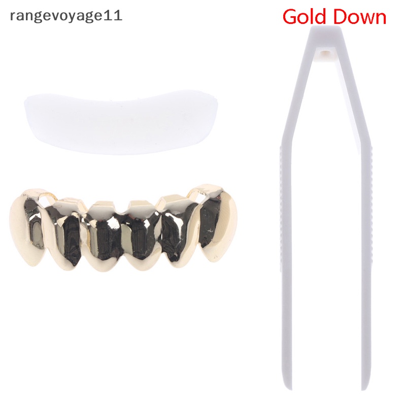 [Rangevoyage] Lưới Nướng Răng Trên Và Dưới Làm Quà Tặng Trang Sức Hiphop [vn]