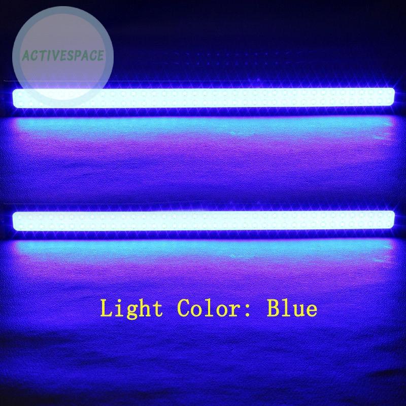 ⚡READYSTOCK⚡DRL Fog Light DC 6W Running 500lm 78cm Ultrathin Super Bright 12V Blue