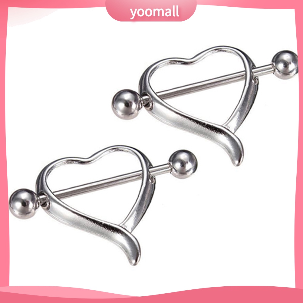 1 Khuyên Xỏ Cơ Thể Hình Trái Tim Gợi Cảm