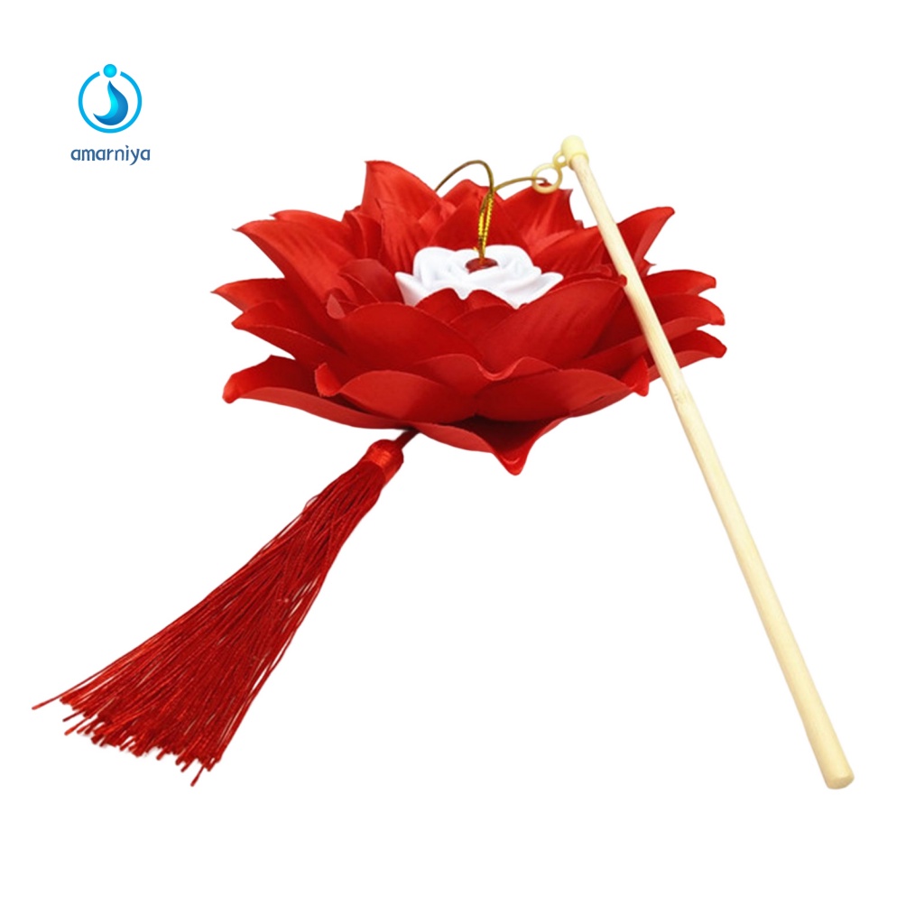 Đèn Lồng LED Hình Hoa Sen Có Thể Tái Sử Dụng Cho Trẻ Em