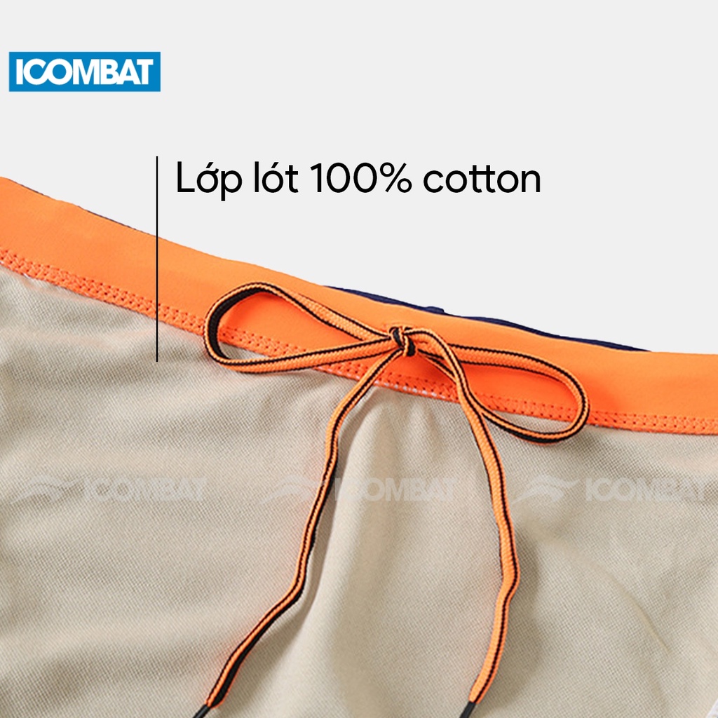 Quần bơi nam boxer ICOMBAT thiết kế thời trang cho nam