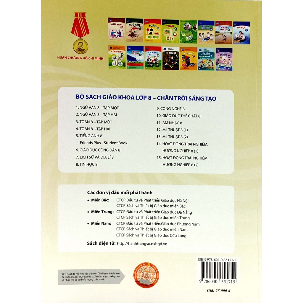 Sách Lịch Sử Và Địa Lí 8