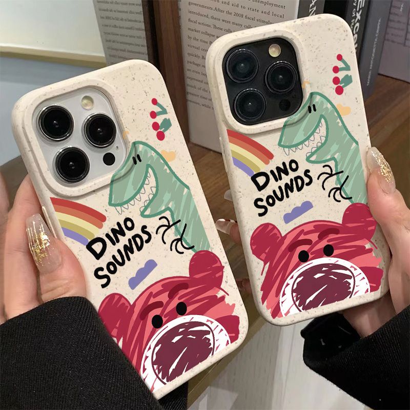Ốp Điện Thoại Mềm Chống Sốc In Hình Khủng Long Cho Iphone 87 13 14pro 11 max 12 HX8G