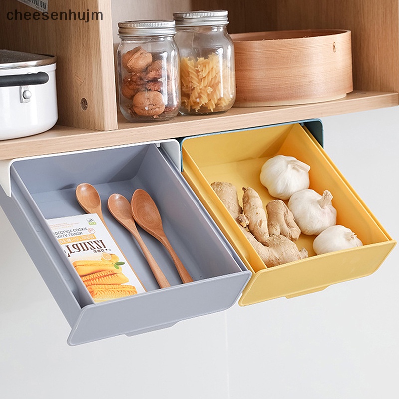 Ngăn Kéo Đựng Đồ Tự Dính Gắn Dưới Bàn Tiện Dụng