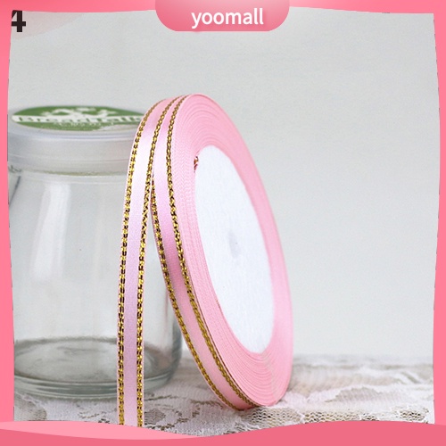 1 Cuộn Dây Ruy Băng Bản Rộng 25 Yard Rộng 6mm Trang Trí Sinh Nhật / Đám Cưới