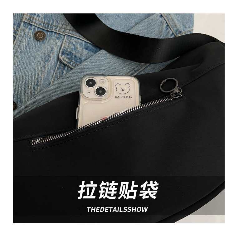 Túi Đeo Chéo Oxford In Chữ Thời Trang