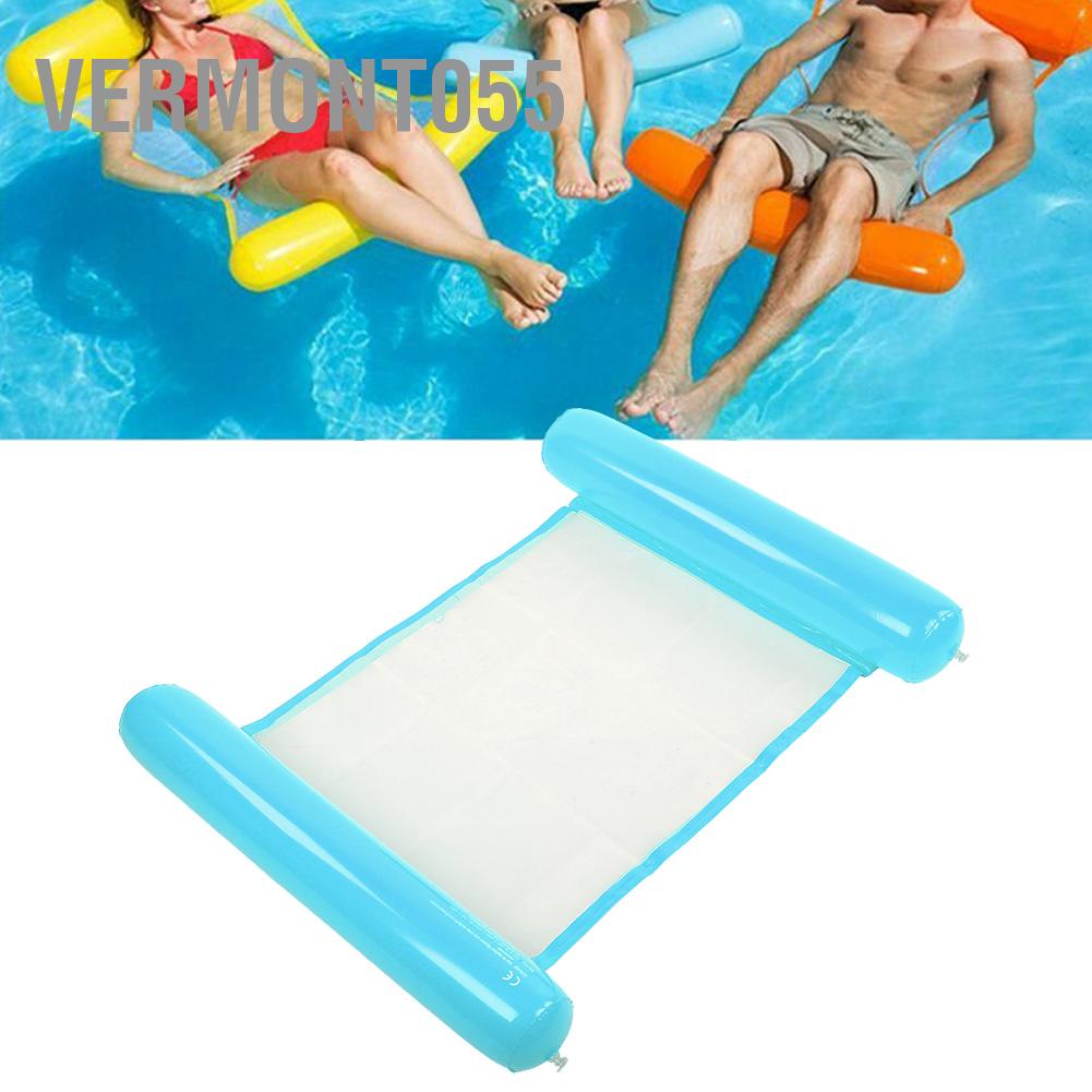 Vermont055 Bơm Hơi Nổi Phao Giường Lớn Hơn Dày Di Động Nước Võng Hồ Bơi Ghế Salon Hình Phụ Nữ Mùa Hè Nam