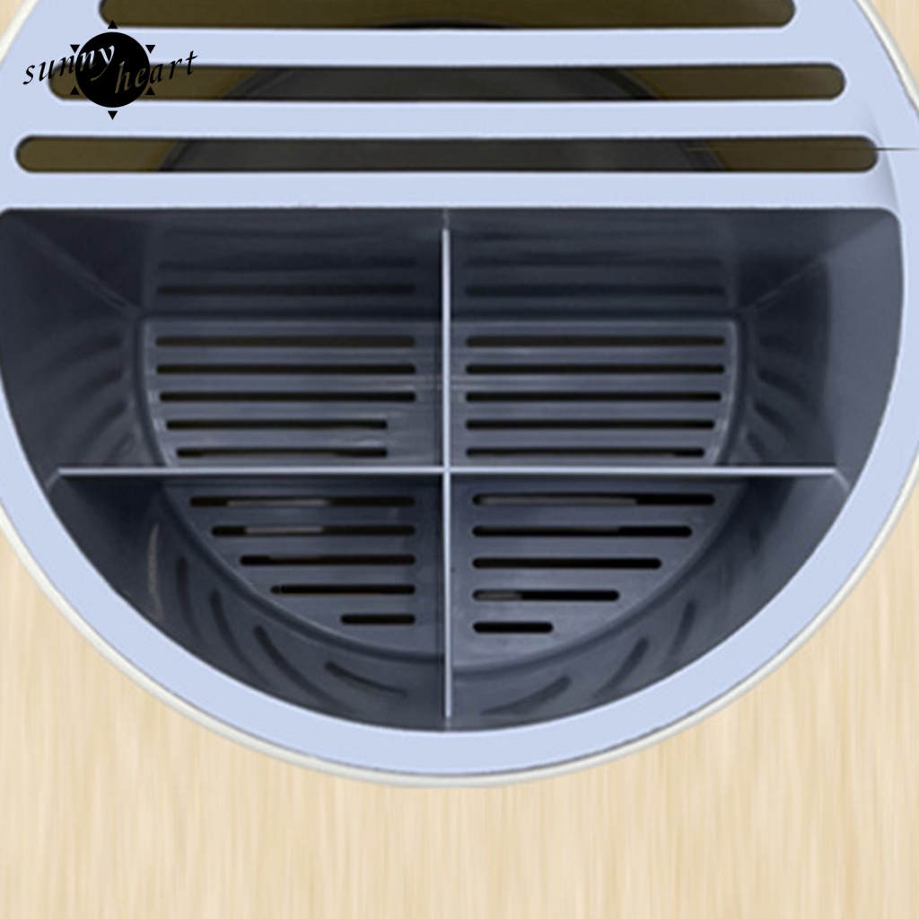 Sunnyheart Kệ Đựng Đồ Chia Ngăn Đa Năng Có Ngăn Đựng Kéo Và Khe Cắt