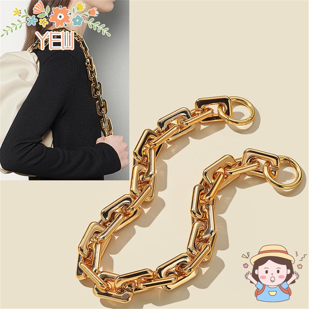 Phụ Kiện Dây Xích Kim Loại Lấp Lánh Trang Trí Túi Xách Nữ