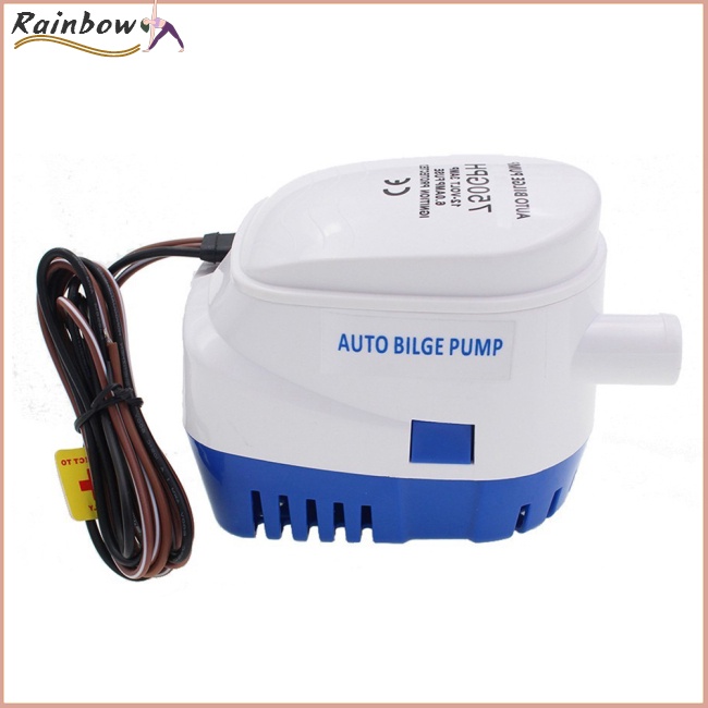 Máy Bơm Nước Tự Động DC 12V 24V 750GPH Cho Tàu Thuyền