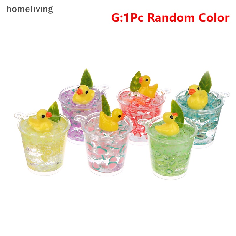 1 Đồ trang trí Cốc Nước Đá Mini Màu Dạ Quang Dùng Trang Trí Tiểu Cảnh