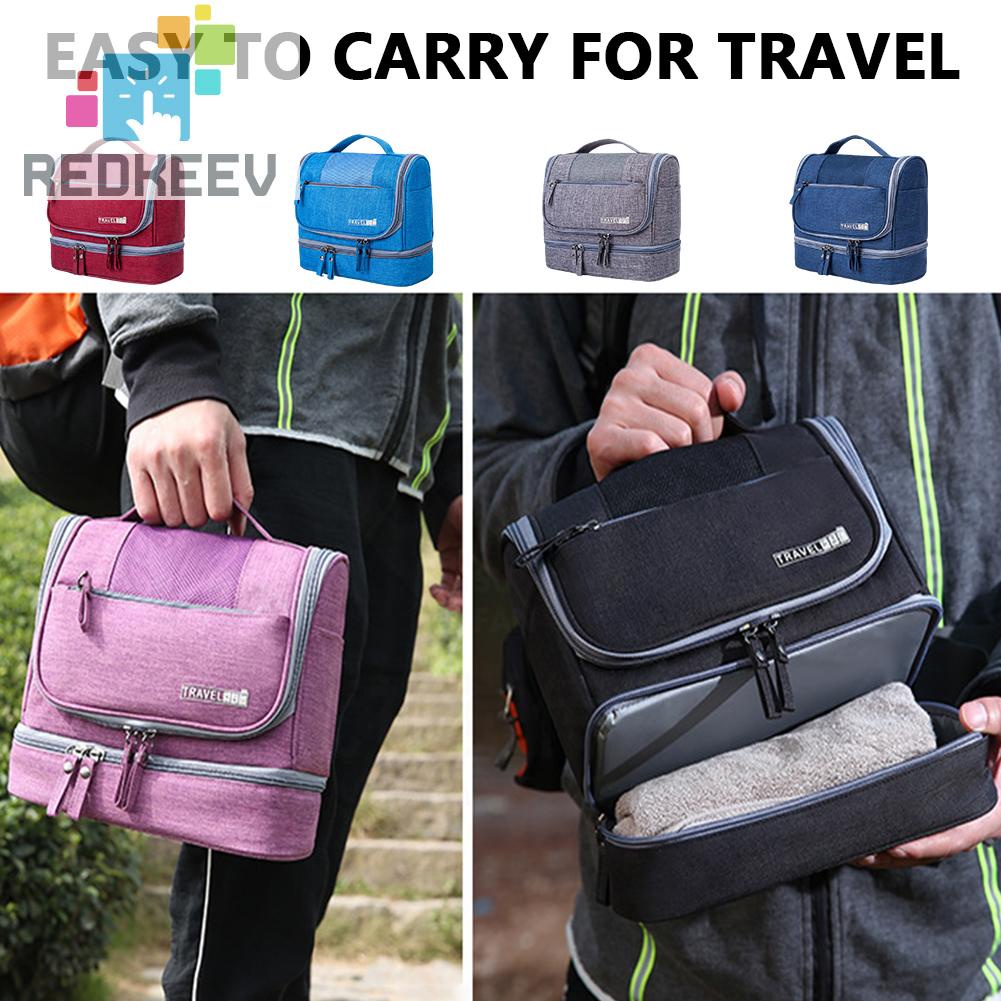 Túi Đựng Mỹ Phẩm Bằng Vải Oxford Chống Thấm Nước Tiện Dụng