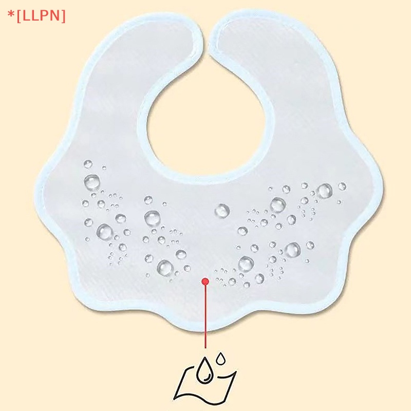 Yếm Ăn Bằng Cotton In Họa Tiết Gấu Hoạt Hình Dễ Thương Cho Bé