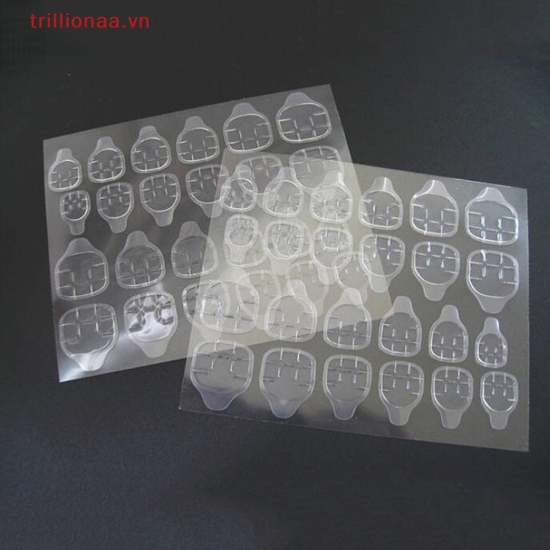 Bộ 24 Móng Tay Giả Hai Mặt Siêu Mỏng Chắc Chắn