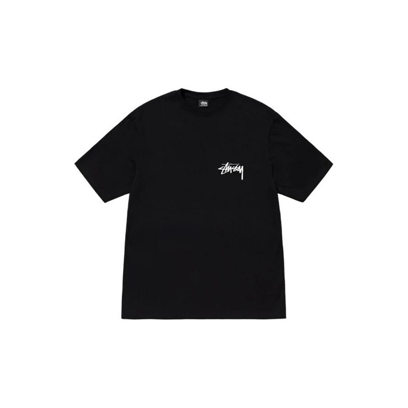 Áo Thun Tay Ngắn In Chữ Stussy Kiểu Cổ Điển Thời Trang Cho Nam Và Nữ