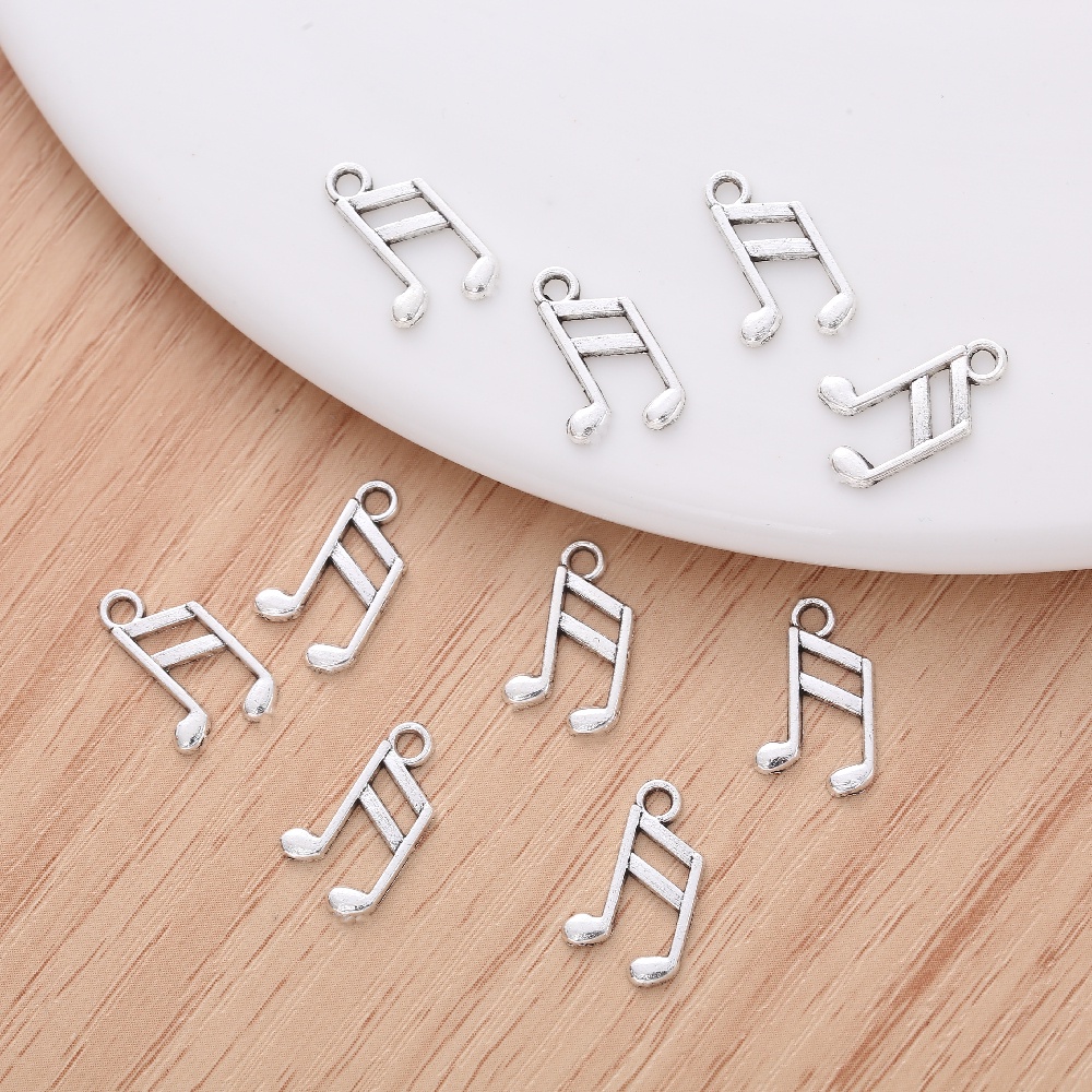 Set 60 Mặt Vòng cổ Hình Nốt Nhạc Thời Trang Vintage