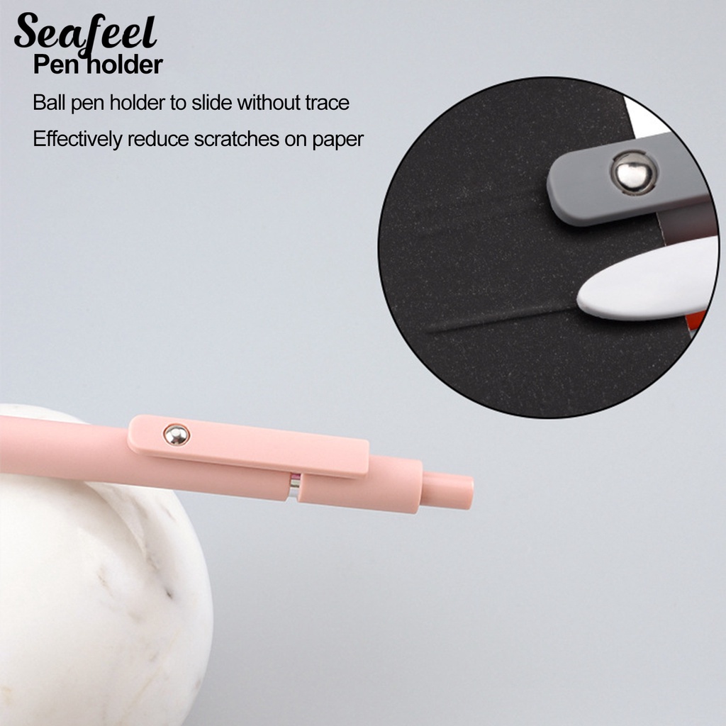 Set 5 Bút Mực Gel Ngòi 0.42mm Có Thể Thu Gọn Tiện Dụng