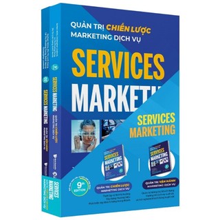 Sách Bộ sách Quản trị chiến lược - Marketing dịch vụ - SaiGonBooks - Bản Quyền