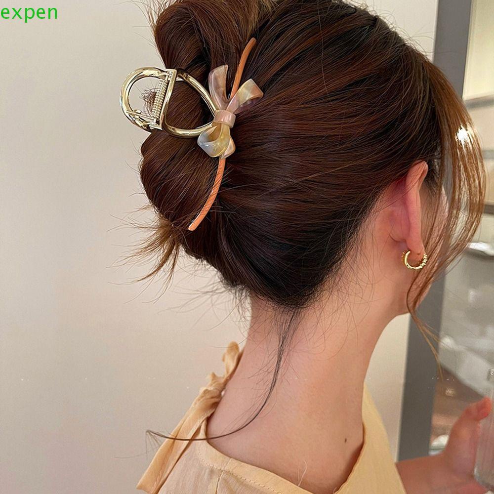 Kẹp Tóc Nơ Cỡ Lớn Phong Cách Hàn Quốc Thời Trang