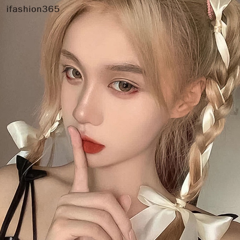 Set 2 Kẹp Tóc Nơ Dài Thời Trang Cho Nữ ifashion365