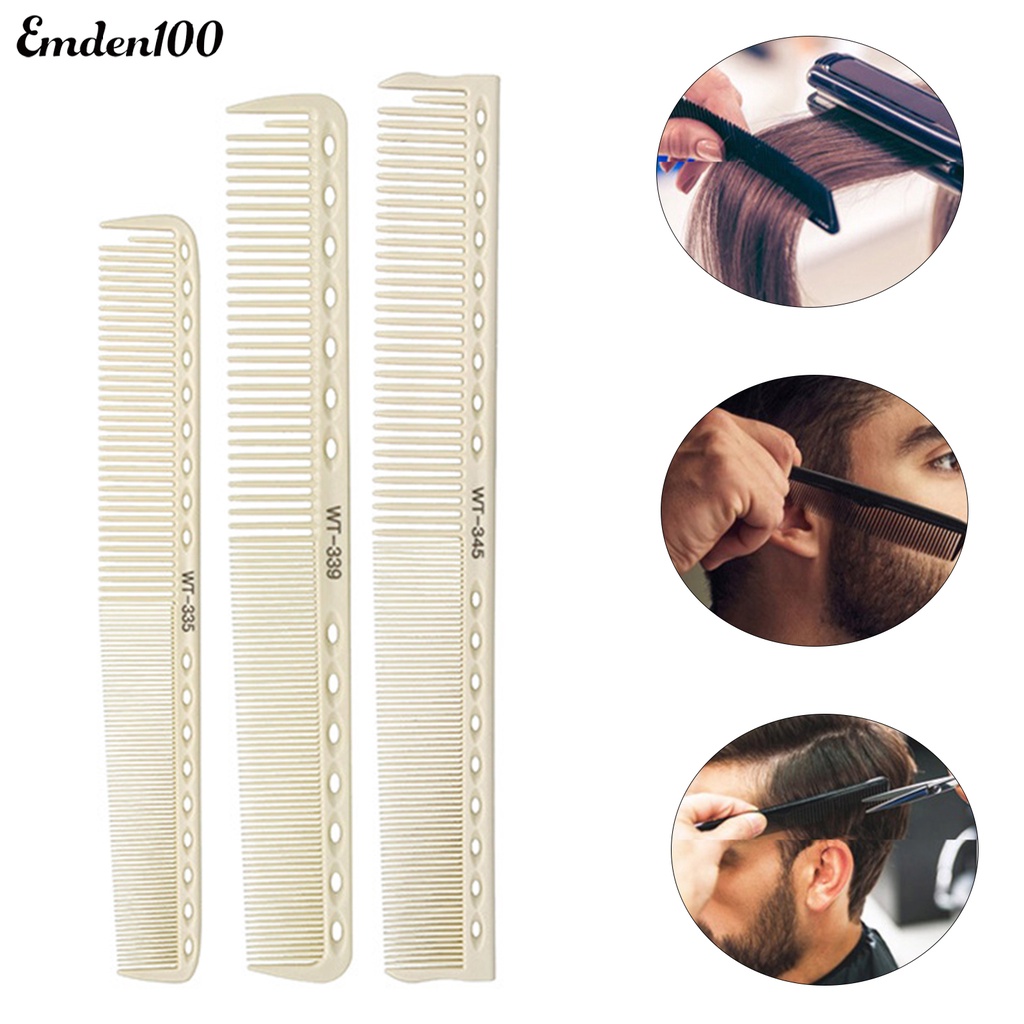 Lược Tạo Kiểu Tóc Thời Trang Chống Tĩnh Điện Chống Trượt Kèm Thang Đo Cho Salon