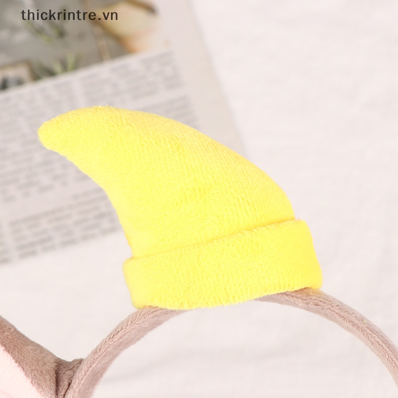 Băng Đô Tai Voi Nhồi Bông Đáng Yêu Dành Cho Bé Gái