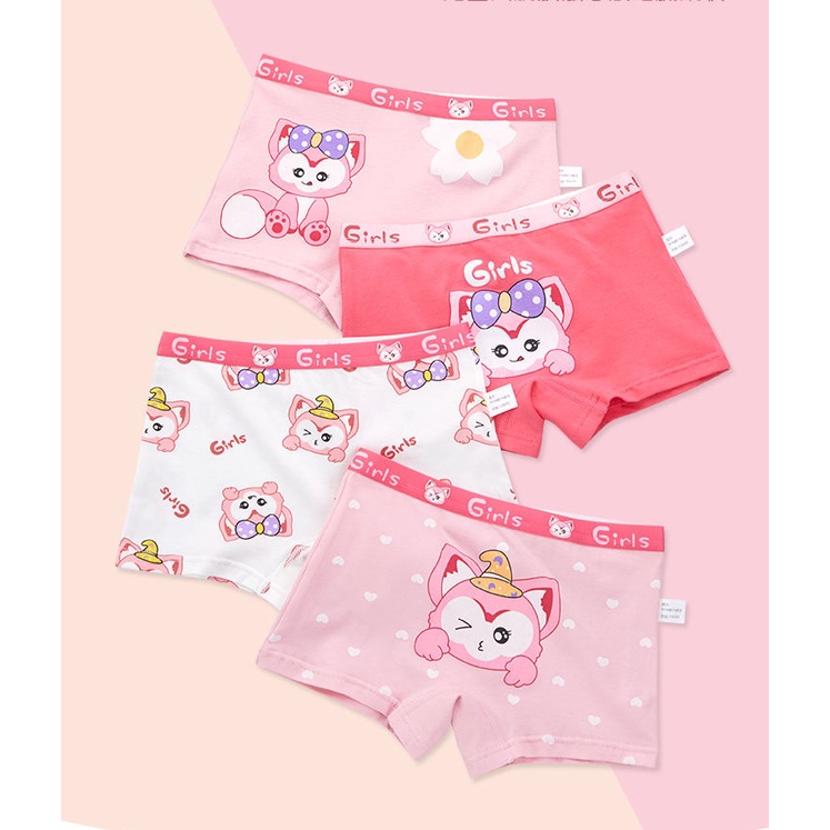 Stella Lou Linabell Quần Lót Boxer Cho Bé Gái