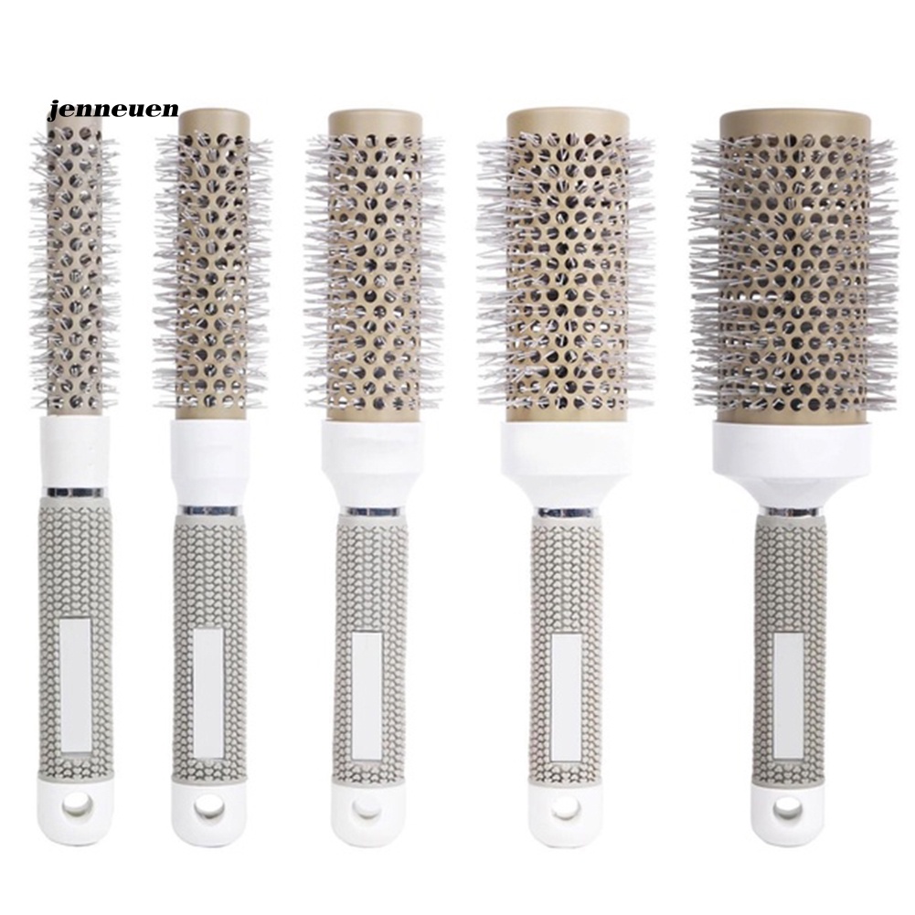 Lược Chải Tóc Tạo Kiểu Chống Tĩnh Điện Ion Âm Thiết Kế Dạng Con Lăn Tiện Lợi