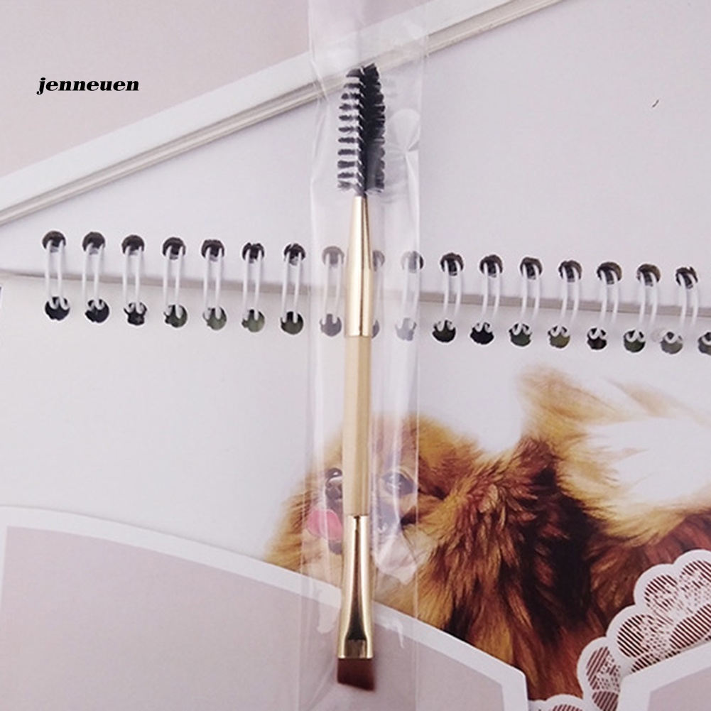 Cọ Trang Điểm Lông Mày Lông Mi Lông Mày Hai Đầu Mềm Bằng Tre