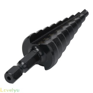 ⭐LOVE⭐ Step Drill Bit 3pcs Black Multiple Sizes Workshop Equipment Power Tools