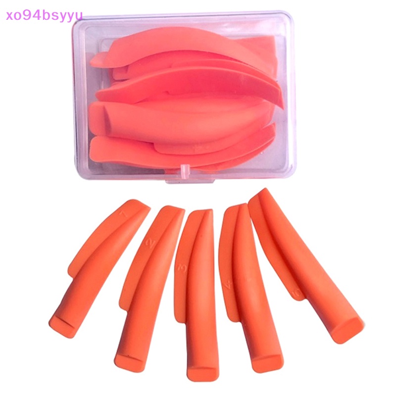 Set 5 Cặp Đệm Silicone Xo94Bsyu Uốn Cong Lông Mi Có Thể Tái Sử Dụng