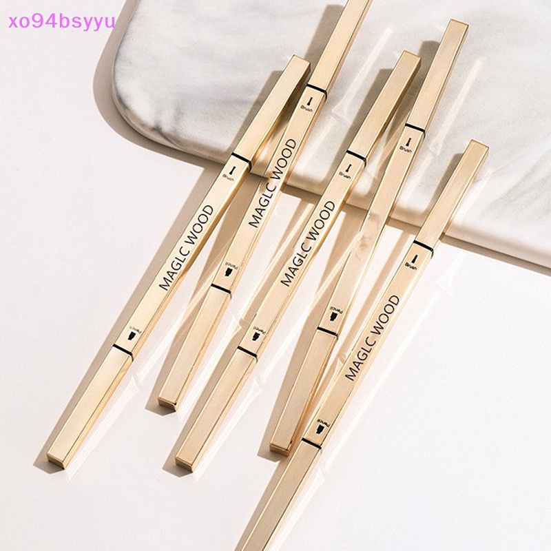 Bút Kẻ Lông Mày Xo94Bsyu Hai Đầu Chống Thấm Nước Siêu Mịn 5 Màu Tùy Chọn