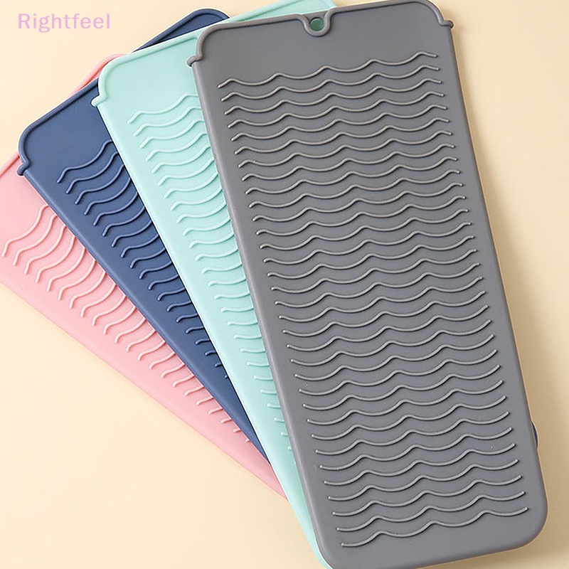 1 Tấm Silicon Bọc Máy Uốn Tóc Chống Trượt Cách Nhiệt Tiện Dụng