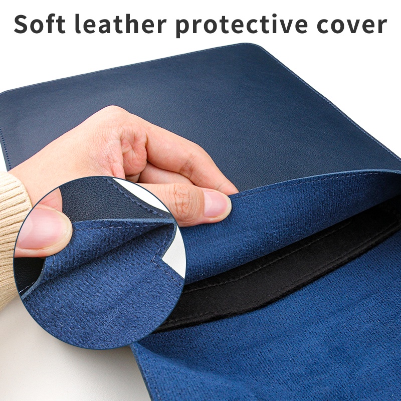 Ốp Túi Da PU Đựng Laptop Macbook Air Pro 13 M2 13.6 14.2 15.3 16 inch
