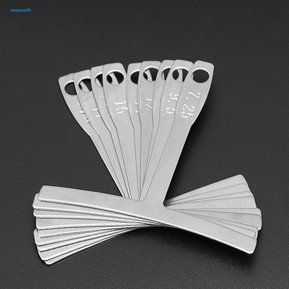 Bộ 9 Dụng Cụ Đo Dây Đàn Guitar Điện / Guitar Bass Chuyên Dụng