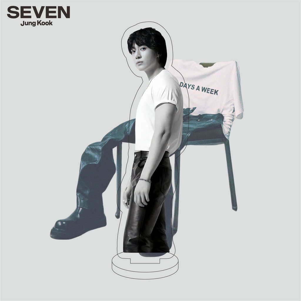 Album Jung Kook Hai Mặt Chất Liệu Acrylic Mới